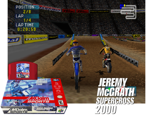 Jeremy McGrath Supercross 2000 (USA) Cover